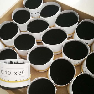 خيوط PBT من مادة الرموش الخام 0.07 ألوان حسب الطلب روسية مشهورة طويلة لامعة غير لامعة باللون الأسود البني - Product Image 1