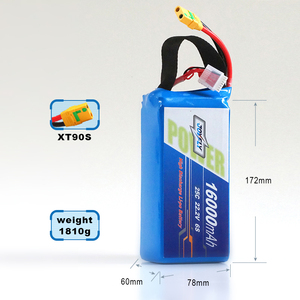 Power Your Industrial UAV & <b>Drone</b> 16000mAh 6S 22.2V <b>Battery</b> Cell 25C Long Range LiCoO2 Cathode 800-Cycle Life (OEM ODM) - Product Image 2