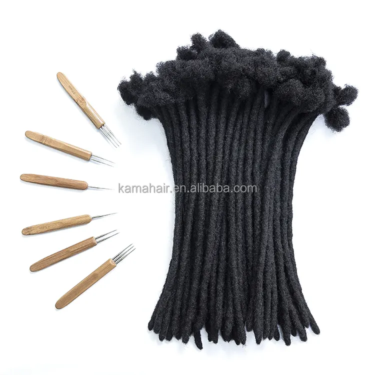 KAMA Mode Dreads langlebige Dreadlocks 0,8 cm farbige Locs verschiedene Arten von Dreads