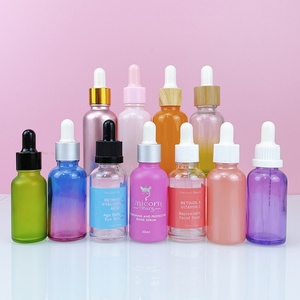 30ml 50ml 1oz Face Serum Skincare Oil Dropper Glass Bottle Serum Bottle Packaging Customize - Product Image 6