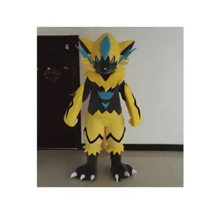 Realistic Zeraora Monster Mascot Costume Cosplay Party Game Dress Advertising Carnival Halloween Xmas Easter Festival For Adult