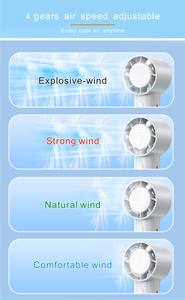 Rechargeable turbo <b>fan</b> led display usb-c high speed 10000+ rpm handheld <b>fan</b> rechargeableportable <b>mini</b> <b>fan</b> digital display type-c - Product Image 4