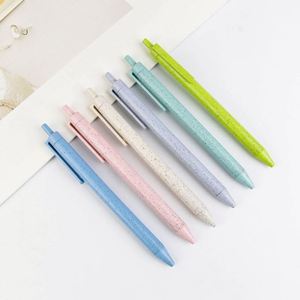 Solid Colors Automatic Blue Black Ink <b>Pen</b> Cute <b>Pens</b> Smooth <b>Retractable</b> Pretty 0.5Mm for Writing Office School Gift - Product Image 3