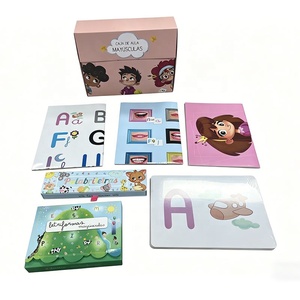 Póster Educativo del Alfabeto para Niños, con Letras Magnéticas para Pronunciar, Juego de Tarjetas de Aprendizaje, con Laminado - Product Image 3