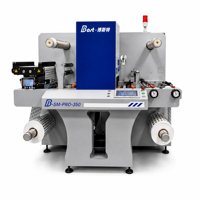 Machine de découpe automatique à rouleaux BOST SM-350pro 350 mm, commande PLC, servomoteur, écran tactile, 100-240 V AC, haute performance de découpe