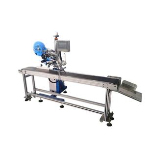Machine d'étiquetage automatique promotionnelle pour étiquettes plates, vitesse d'étiquetage pouvant atteindre 200 pièces/minute - Product Image 1