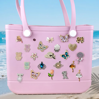Nouvelle Collection 2025 – Breloques de Sac Personnalisées en Métal Scintillant, Grand Ours, Couronne, Papillon, Danseur d'Été – Vente en Gros Fabricant