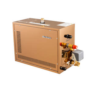 مولد بخار ساونا تجاري من Atcsteam بقوة 21 كيلو واط، مصنوع من الفولاذ المقاوم للصدأ بلون ذهبي وردي، مناسب لغرف البخار بحجم 18-24 متر مكعب - Product Image 2