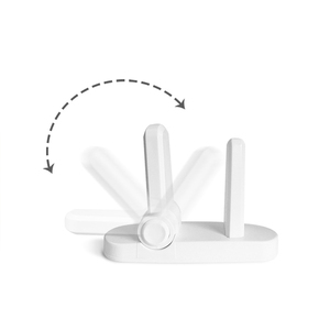 Cerradura de Palanca para Puerta de Plástico ABS Inteligente, a Prueba de Niños, Ecológica, Fácil de Instalar, Sin Perforaciones, Manija de Seguridad para Bebés <span class=keywords><strong>Elsababy</strong></span> EB-P326 0-3 - Product Image 3