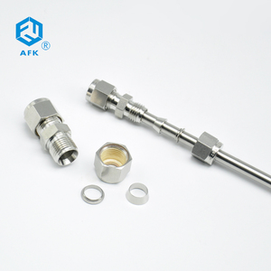 ข้อต่อแรงดันสูงสุขภัณฑ์ SS316L 3000psi 1/8"-1" ติดตั้งรวดเร็วสำหรับอาหารและยา - Product Image 1