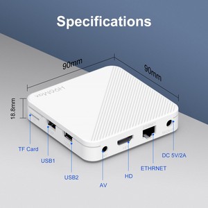 2026 H96 MAX Allwinner H313 STB Quad Core 4K UHD Streaming Internet OTT WiFi 6 Premium Smart <span class=keywords><strong>Google</strong></span> Android 14 Décodeur TV - Product Image 6
