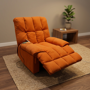 Silla Reclinable de Cine de Lujo con Tela de Alta Calidad, Silla de Oficina Relajante y Cómoda, Mueble para el Hogar - Product Image 1