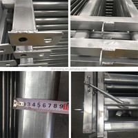 Panneaux de clôture pour bétail en acier au carbone galvanisé à chaud, modélisation 3D, vente en gros, pour enclos de moutons et chèvres