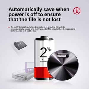 Forensics bí mật dễ dàng thông minh một cú nhấp chuột ghi âm Túi ngụy trang lớp học kỷ lục độ bền dài MP3 Ghi âm giọng nói bút - Product Image 3