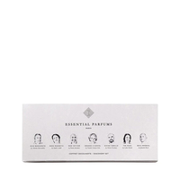 Coffret découverte d'échantillons de parfum, boîtes d'emballage de parfum personnalisées avec flacon, boîtes cadeaux en papier