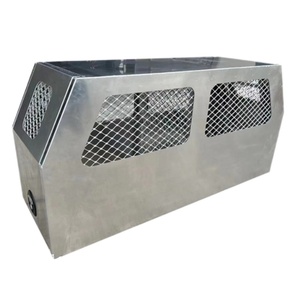 Customizable Aluminum Ute Canopy <b>with</b> Portable Dog Box and <b>Toolbox</b> Waterproof Outdoor Storage for Pickup Truck - Product Image 2