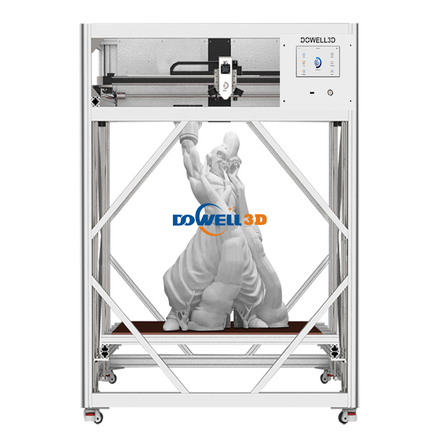 Dowell 3d Printing Machine DL1220-20 500mm/s High Speed Large Format Industrial Sculpture Model 3d Printer