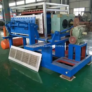 Paper Egg Carton Making Machine Egg Tray Machine Line With Metal Dryer System