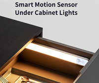 Capteur de mouvement d'escalier led sans fil rechargeable, lumière murale, capteur de mouvement d'escalier pour la maison