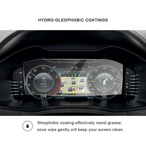 Protector de Pantalla de Vidrio Templado con Dureza 9H para el Panel de Instrumentos LCD del Automóvil, para <span class=keywords><strong>Skoda</strong></span> Octavia/Kodiaq/Superb/Karoq/<span class=keywords><strong>Kamiq</strong></span> 10.25 GPS - Product Image 3