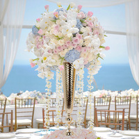 Offre Spéciale – Grandes Boules de Fleurs Artificielles Blanches en Soie pour Centres de Table de Mariage, Arrangements Floraux de 50 cm, 60 cm, 70 cm, 80 cm