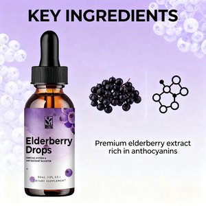 Vente chaude <span class=keywords><strong>de</strong></span> gouttes <span class=keywords><strong>de</strong></span> soutien immunitaire <span class=keywords><strong>de</strong></span> <span class=keywords><strong>sureau</strong></span> extrait liquide sans <span class=keywords><strong>alcool</strong></span> avec saveur <span class=keywords><strong>de</strong></span> baies naturelles <span class=keywords><strong>de</strong></span> vitamine C et <span class=keywords><strong>de</strong></span> zinc - Product Image 2