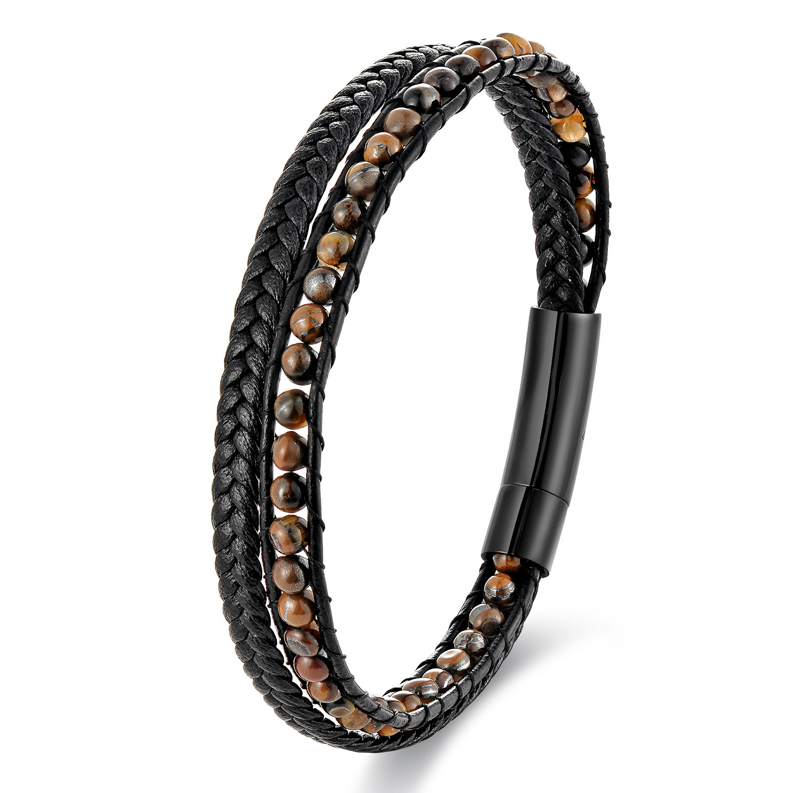 Double-layer Stainless Steel Bracelet 21cm