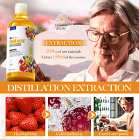 Oem Sadoer Private Label Fruit Zuur Cherry Whitening Anti-Aging Hydraterende Gezichtslichaam Serum Voedend Voor Een Gladde Huid