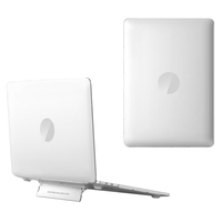 OEM 13 14 pouces Coque de protection en plastique mince mate avec support Coque rigide pour ordinateur portable Coque pour Macbook