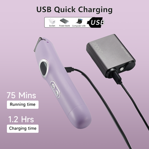 Hochwertiger Damenrasierer für Bikinizone/Gesicht/Achselhöhlen, schmerzfreies Haarentfernungsgerät für Frauen, elektrischer Epilierer - Product Image 6