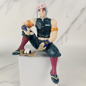 Figuras de Ghost Slayer, venta al por mayor, estatua de PVC, modelo de adorno de muñeca, decoración sentada, figuras de acción de Anime con caja de regalo - Product Image 5