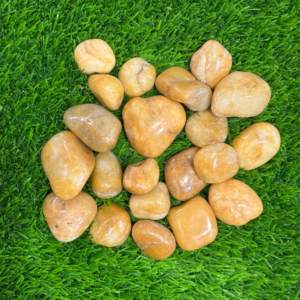 Ciottoli Gialli Altamente Lucidati, Pietre da 2-3 cm, Ciottoli di <span class=keywords><strong>Fiume</strong></span> per Giardino e Piante in Vaso dalla Fabbrica di Nanjing a Buon Prezzo - Product Image 2