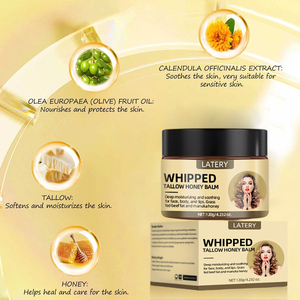 Vente en gros directe d'usine de crème pour le visage au beurre de karité et au miel naturel et biologique pour une hydratation et une nutrition profondes - Product Image 3