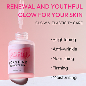 Cosméticos Veganos Coreanos al por Mayor para el Cuidado de la Piel, Suero Hidratante Blanqueador, Péptido Rosa Radiante, Colágeno PDRN para el Rostro - Product Image 3