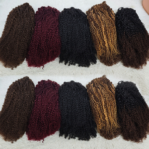 Letsfly Jerry bouclés 13x4 dentelle frontale Bob perruques 18 pouces ligne de cheveux naturels cheveux humains en gros 2 tons couleur - Product Image 1