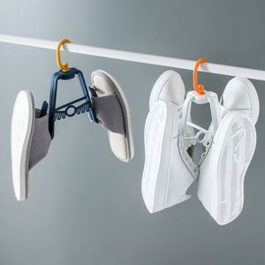 Air-Proof Double <b>Hook</b> Balcony Multi-Function Hanging <b>Shoes</b> Hanger <b>Shoe</b> Air Drying Rack - Product Image 2