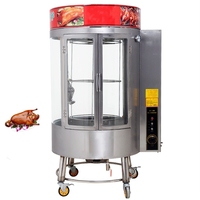 Four à rôtir automatique au gaz et au charbon de bois pour canard à la chinoise, four à rôtir pour canard à la chinoise