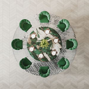 <span class=keywords><strong>Sedie</strong></span> <span class=keywords><strong>da</strong></span> Pranzo e Ristorante con Schienale Alto e Confortevole per Caffetteria, Soggiorno, Tavolo <span class=keywords><strong>da</strong></span> Trucco con Seduta Strutturata - Product Image 5