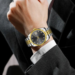 <span class=keywords><strong>Montre</strong></span>-Bracelet <span class=keywords><strong>Homme</strong></span> <span class=keywords><strong>de</strong></span> <span class=keywords><strong>Luxe</strong></span> à Quartz, Modèle Original, en Alliage, Style Antique, Résistante à l'Eau, Meilleure Vente, le <span class=keywords><strong>Plus</strong></span> Cher - Product Image 4