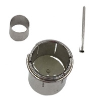 Directo de fábrica OEM ODM Crimp Tipo rápido Empuje en el conector F coaxial RF