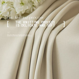 ستائر عصرية لغرفة المعيشة بيج ستائر حرارية معزولة قرصة معتمة ستائر نافذة لغرفة النوم منسوجة بوليستر للمنزل - Product Image 3