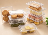Boîtes à biscuits automatiques à fonctionnement stable avec logo personnalisé pour l'emballage des biscuits, boîte à biscuits avec fenêtre, machine de thermoformage