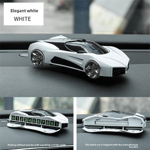 Dashboard <b>Car</b> Phone Holder Multi-function ABS Material Portable Navigation Bracket Model 832-01 Parking Number Plate Perfume - Product Image 6