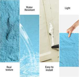 Painel de Parede Moderno Personalizável em PU Impermeável com Efeito Fluorescente para Hotéis, Apartamentos e Salas de Estar - Decoração Sob Medida - Product Image 5