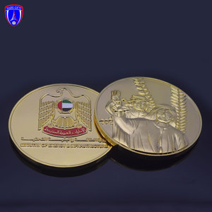 Moneta Commemorativa 3D Personalizzata del Ministero dell'Energia degli Emirati Arabi Uniti, Moneta Dorata Commemorativa del Giorno del Lavoro di Dubai, Regalo Sfida Nazionale degli Emirati Arabi Uniti - Product Image 6