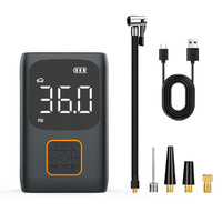 Wireless Inflatable Pump Portable Car Auto Electric Tire Inflator with Lighting Function for Car Motorcycle Bicycle