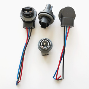Fábrica Fabricação Carro Lâmpada Luz Fio Chicote 2 Pin Round Connector Montagem Fiação - Product Image 1