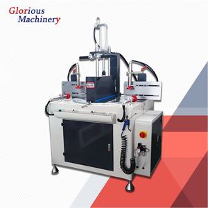 Machine à scier à découper l'aluminium à tête unique de haute précision, scie <span class=keywords><strong>circulaire</strong></span> à onglet de précision pour PVC/UPVC, moteur et PLC 3KW 220V/380V - Product Image 1