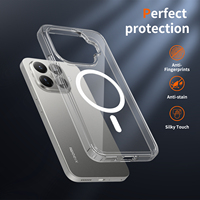 Pour Redmi Note15 15 PRO + A5 15C 15 Xiaomi 17 15T POCO F8 ULTRA M8 X8 Aimant N52 MagFit Coque HQ Transparente Anti-jaunissement