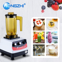 Mélangeur professionnel HENGZHI pour bubble tea, moteur et boîte de vitesses robustes, machine commerciale pour smoothies, broyeur à glace, mixeur à milkshakes